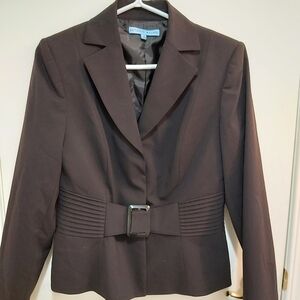 ANTONIO MELANI black blazer jacket, size 6